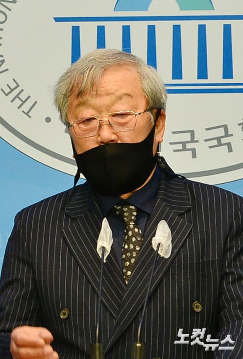 이재명 지지선언하는 노사모 명계남