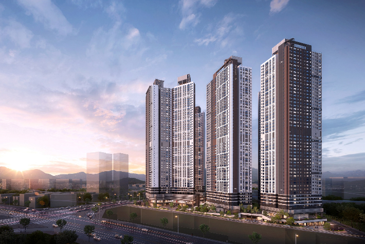 달서 푸르지오 시그니처 석경투시도. 대우건설 제공