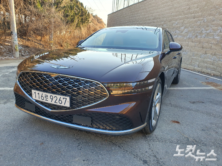 제네시스 G90. 김승모 기자