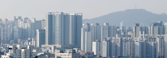 서울 아파트의 모습. 연합뉴스