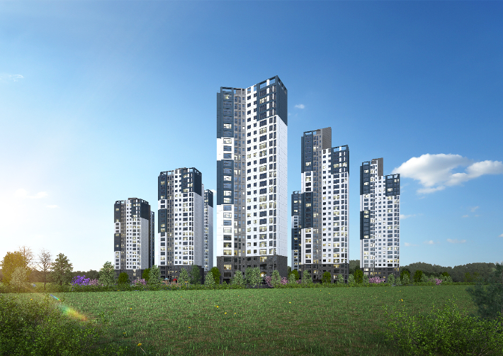 '직산역 금호어울림 퍼스티엘' 조감도. 천안직산역지역주택조합 제공