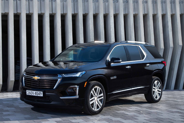 쉐보레 2022 트래버스 하이컨트리. 한국GM 제공