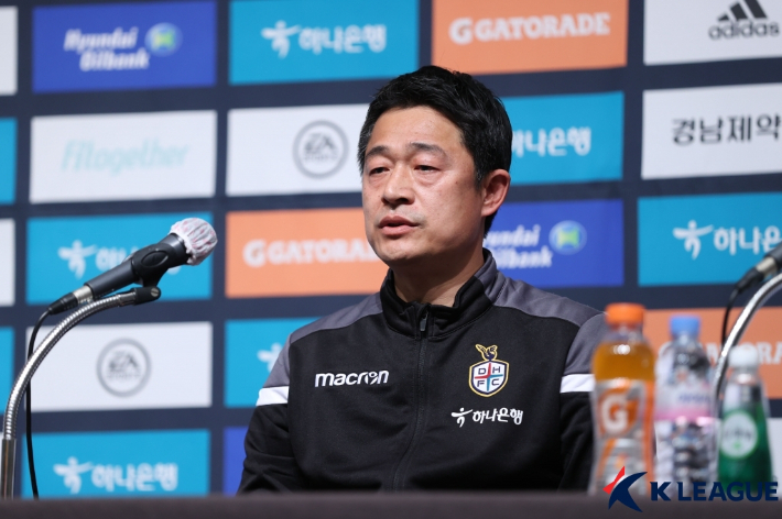 대전 이민성 감독. 한국프로축구연맹