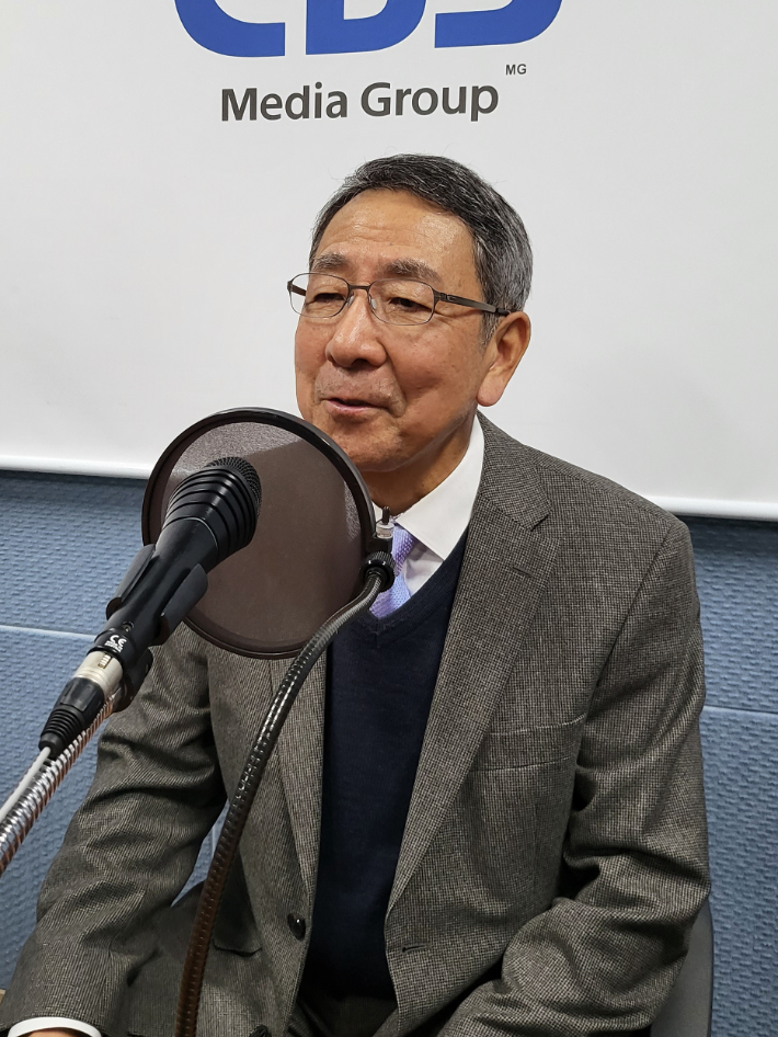 창원상공회의소 구자천 회장. 경남CBS