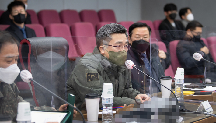31일 오전 육군 미사일사령부를 방문한 서욱 국방부 장관. 국방부 제공