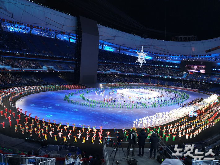 베이징올림픽 개막식 현장. 안성용 기자