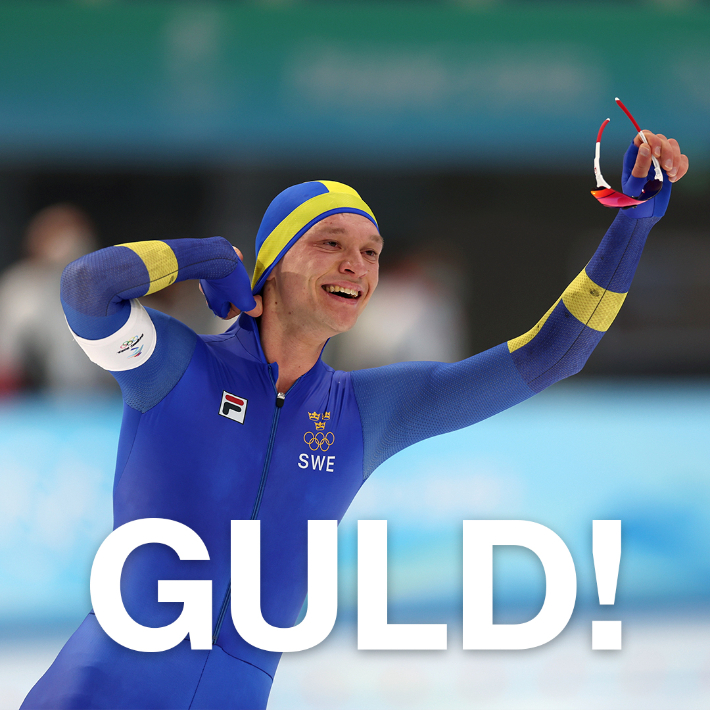 닐스 판 데르 포엘. 스웨덴 올림픽 선수단 트위터