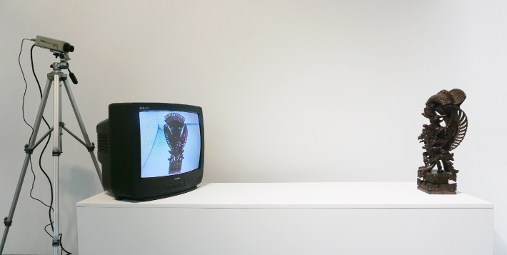 백남준의 'TV부처'. 대전신세계 제공