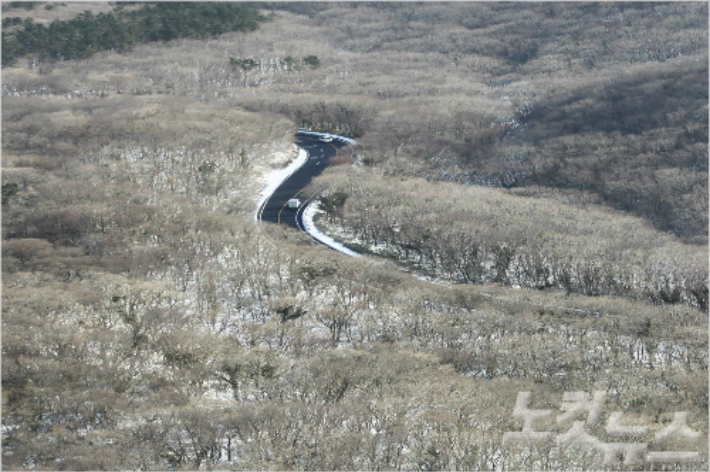 제주 한라산 1100도로. 제주CBS