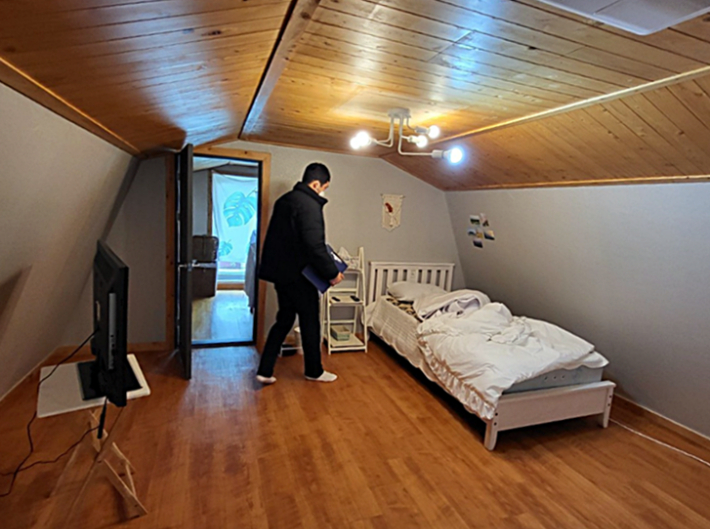 이번에 적발된 미신고 숙박업소 모습. 제주도 자치경찰단 제공