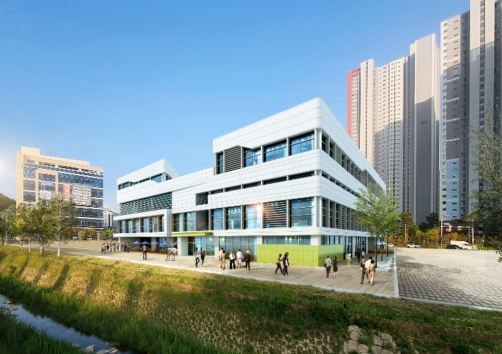 창원시 교통정보통합운영센터 조감도. 창원시 제공