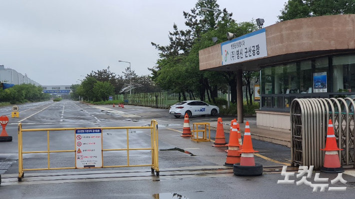 명신 군산공장. 도상진 기자