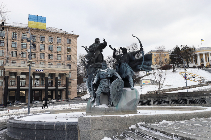 우크라이나 수도 키예프의 마이단 광장. 연합뉴스