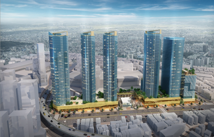 성매매집결지 조감도. 영등포구 제공 