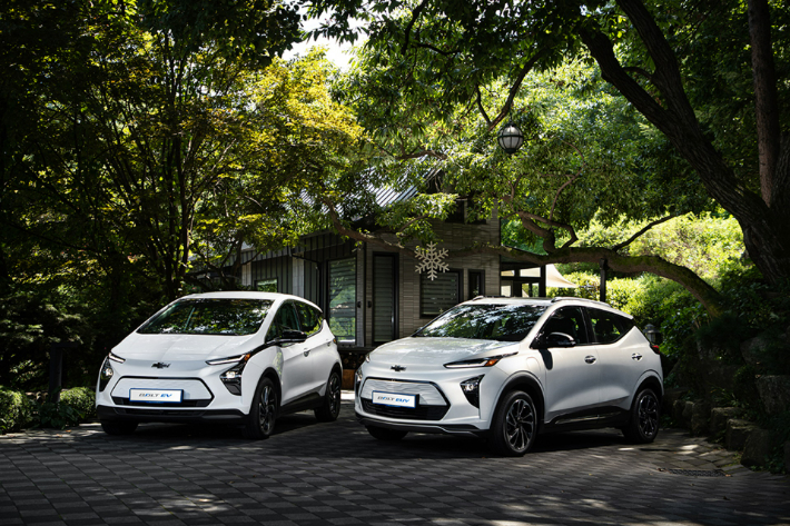 쉐보레 볼트EUV 및 2022 볼트EV. 쉐보레 제공