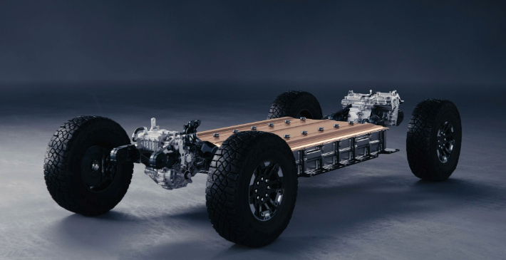 얼티엄(Ultium) 배터리와 차세대 전기차 플랫폼. 한국지엠 제공