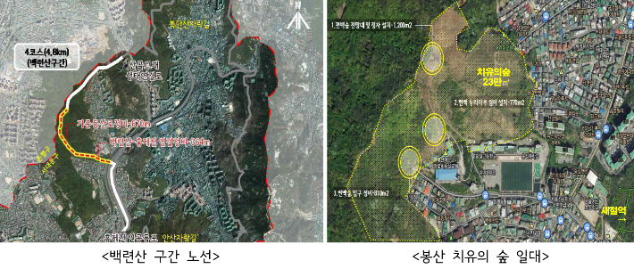서북권역 거점공원 조성 계획. 서울시 제공