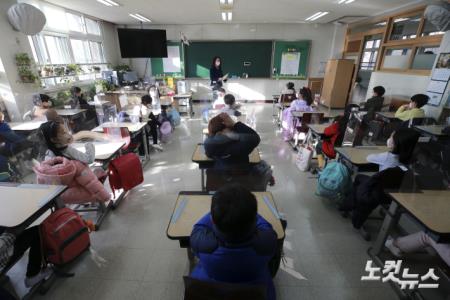 초등학교 개학식