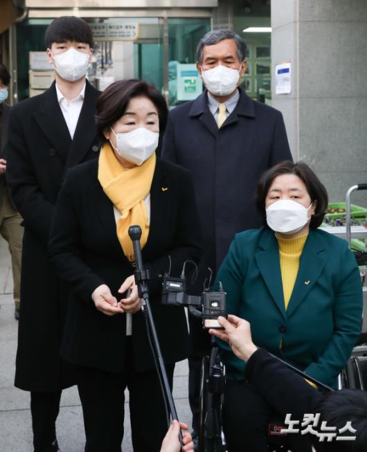 사전투표 마친 심상정 후보