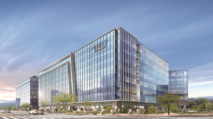 울산 우정혁신도에 들어설 세영 이노세븐 지식산업센터 조감도. 세영 이노세븐 제공