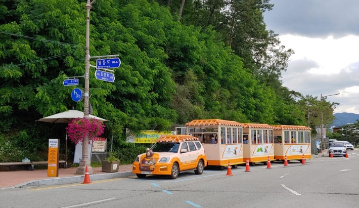 고마열차. 공주시 제공