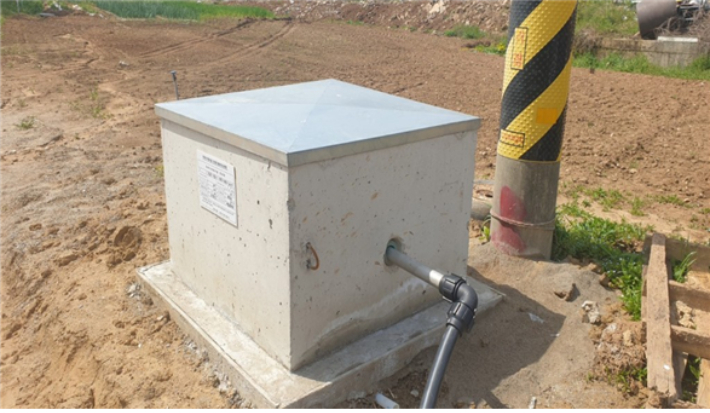 원예용 중형 관정. 강진군 제공