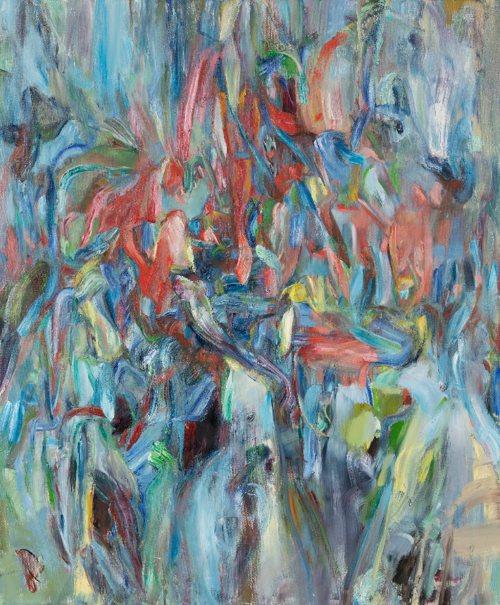 Sabine Moritz, Spring, 2021, Oil on canvas, 180 x 150 cm