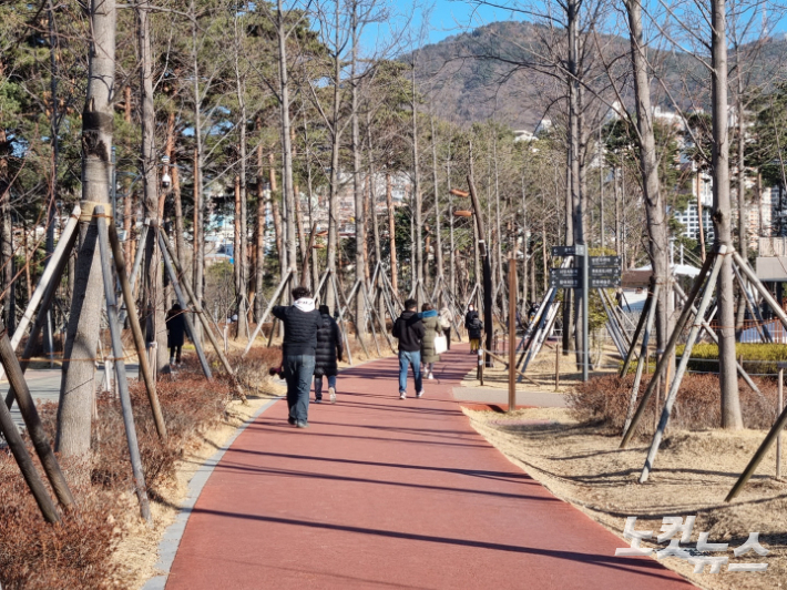 부산시민공원. 박진홍 기자