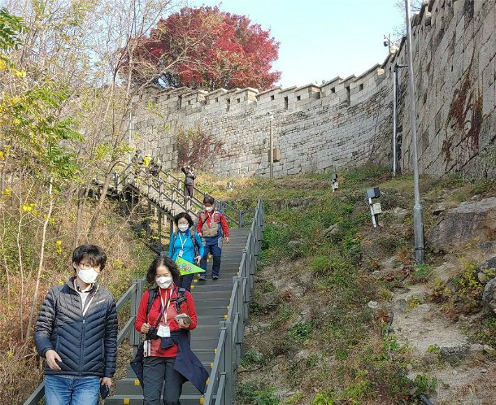 한양도성 탐방길. 종로구 제공