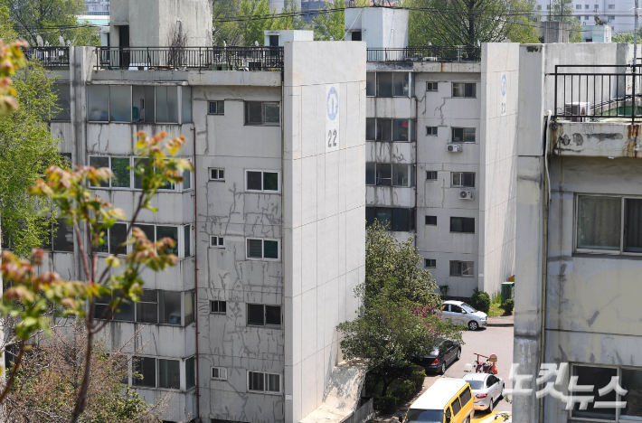 노후 공동주택. 노컷뉴스DB