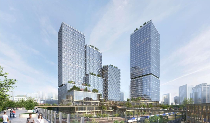 서울역북부 역세권 개발사업 조감도. 서울시 제공