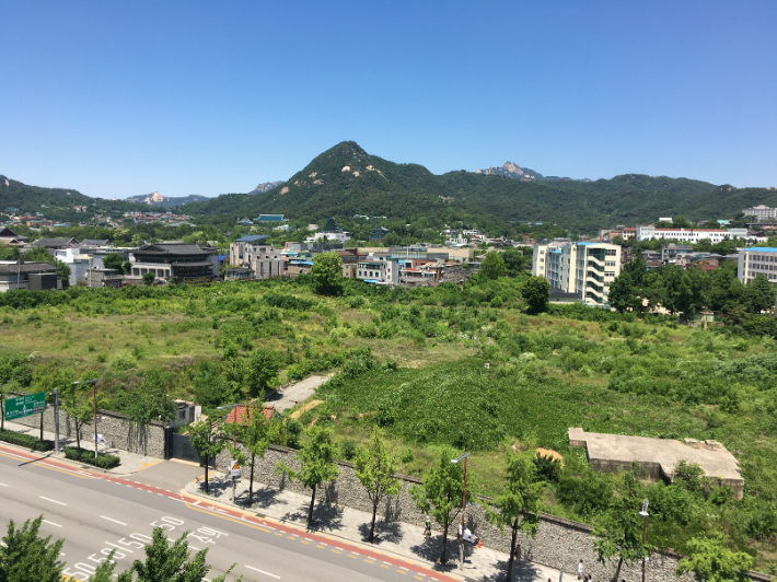 송현동 부지. 종로구 제공