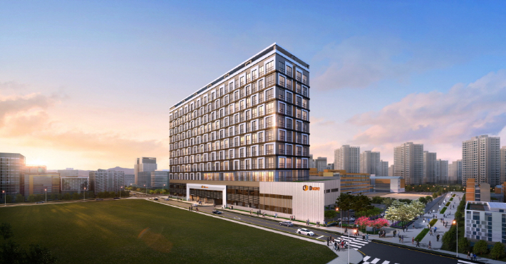 동탄2신도시의 신개념 오피스 '동탄 디웨이브'. ㈜디디티 제공