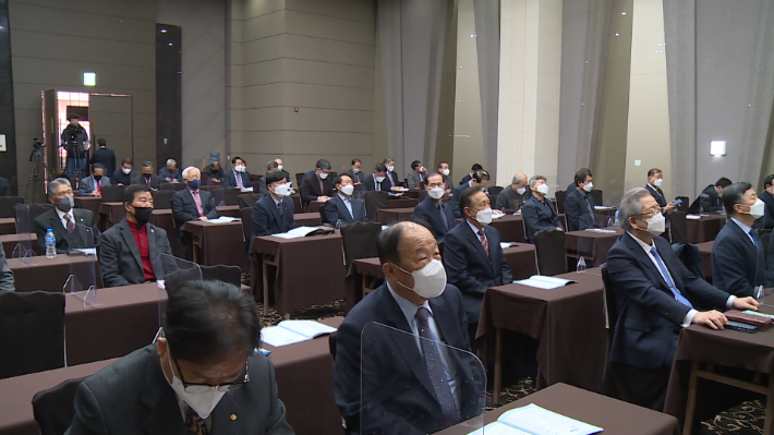 경북지역 10개노회 장로회 연합회 제14회기 선교대회가 안동그랜드호텔 그랑데홀에서 열렸다.