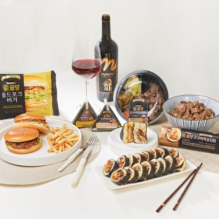 CU 꿉당, 쿠시마사 콜라보 상품. CU 제공 