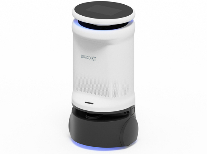 KT는 30일 AI 방역로봇의 출시와 함께 AI 로봇 서비스 플랫폼 사업 전략을 발표했다. KT 제공