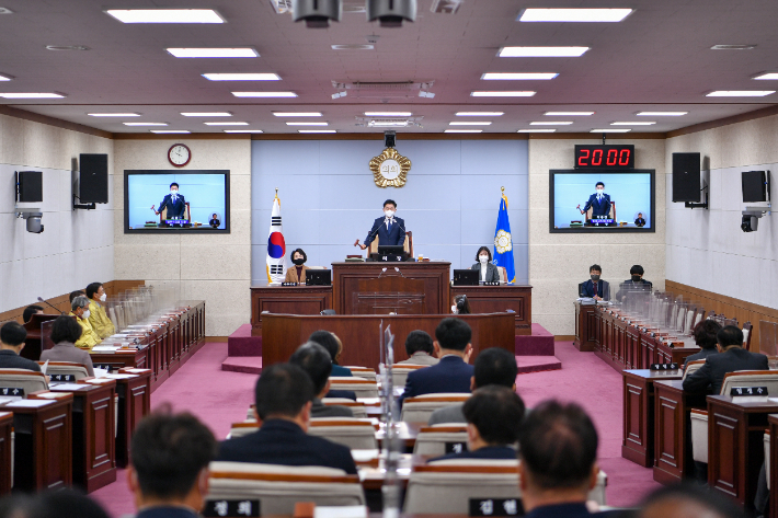 청주시의회 제공.