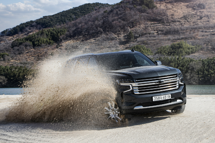 쉐보레 초대형 SUV 타호. 쉐보레 제공