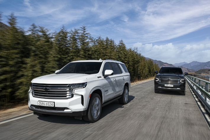 쉐보레 초대형 SUV 타호. 쉐보레 제공