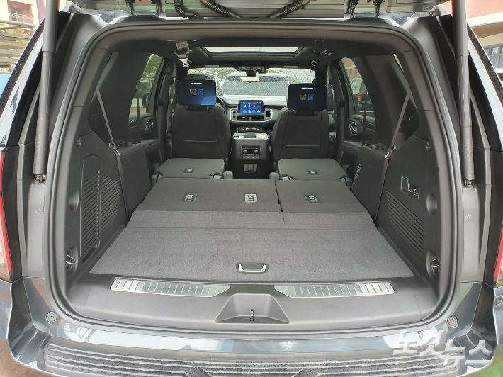 쉐보레 초대형 SUV 타호. 김승모 기자 