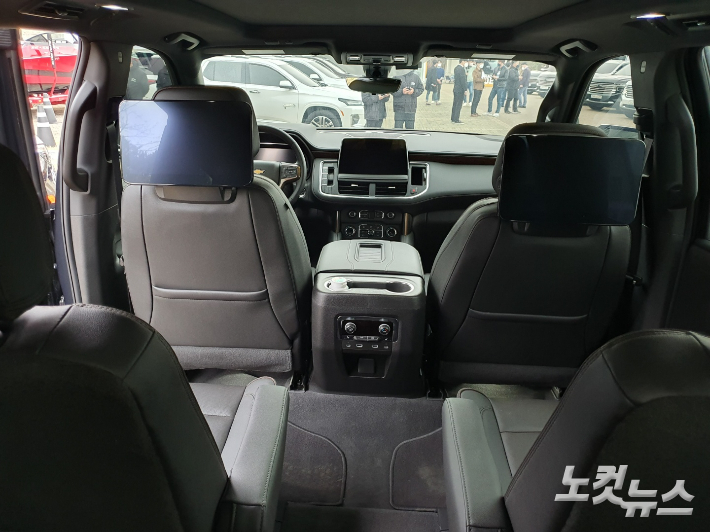 쉐보레 초대형 SUV 타호. 김승모 기자 
