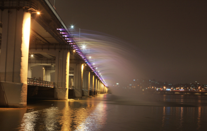 달빛무지개분수. 서울시 제공