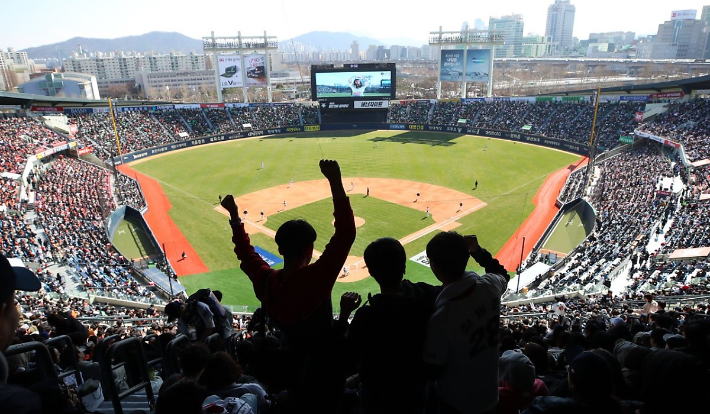 서울 송파구 잠실야구장. 연합뉴스