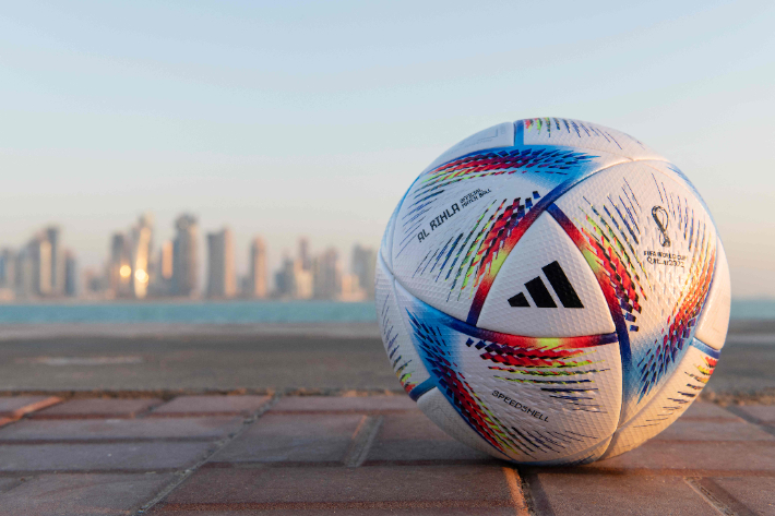 2022 카타르 월드컵 공인구  알 리흘라. 연합뉴스