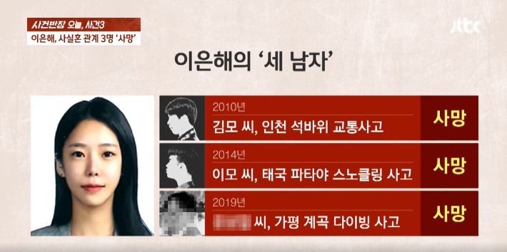 JTBC 사건반장 영상 캡처 