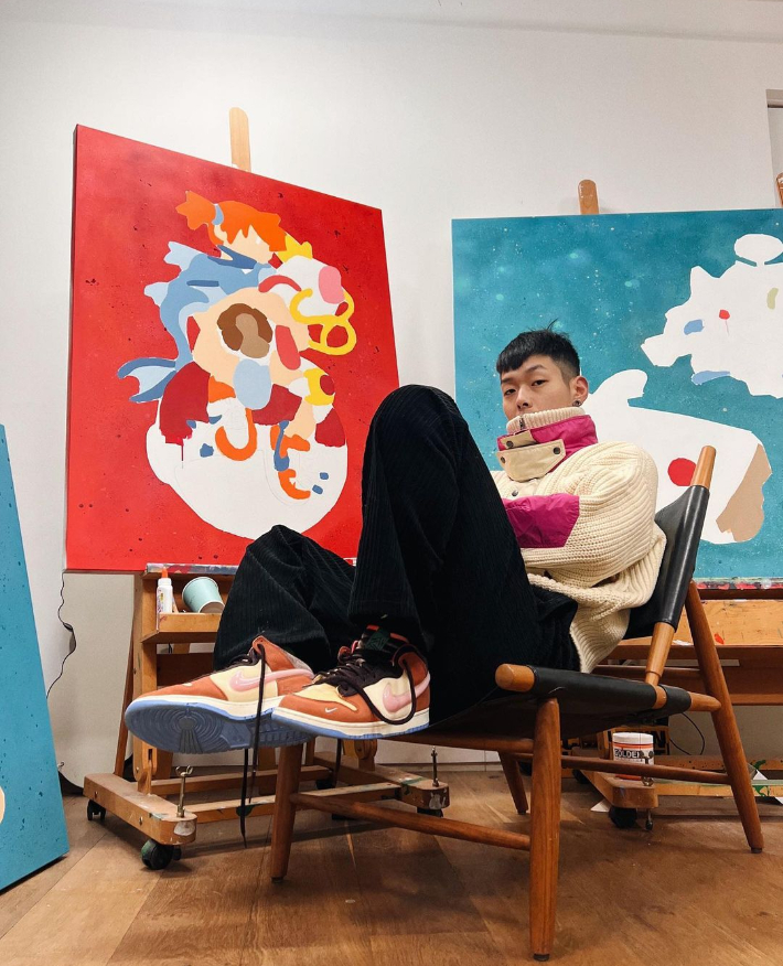 샘바이펜 김세동 작가. 김세동 작가 인스타그램 캡처