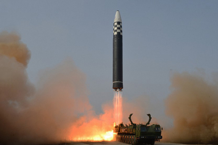 북한 ICBM 화성-17형 미사일. 연합뉴스 