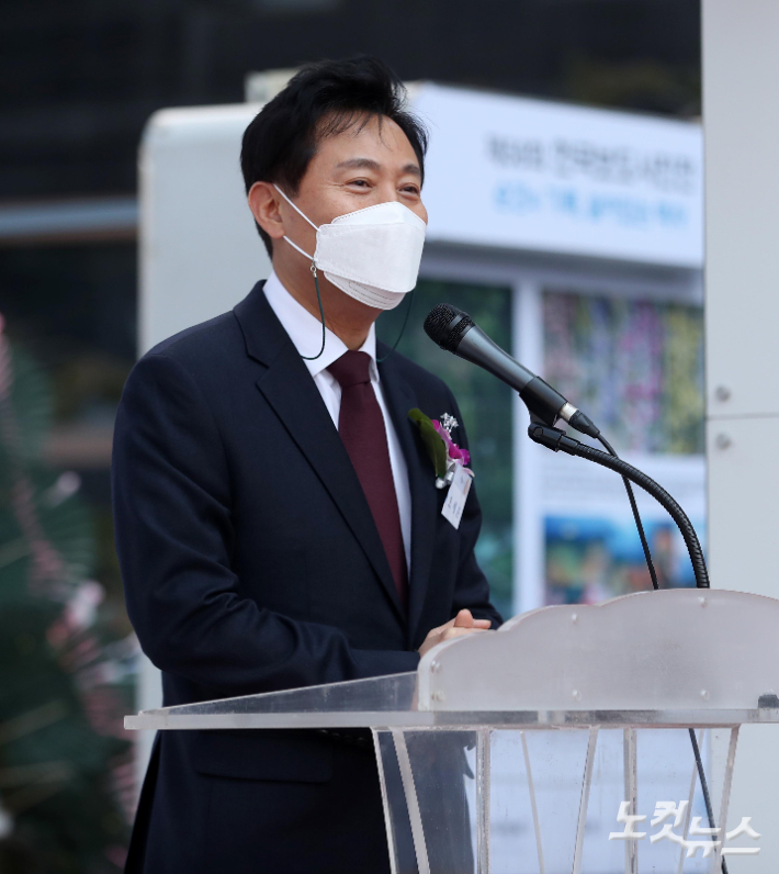 오세훈 서울시장. 인수위사진기자단