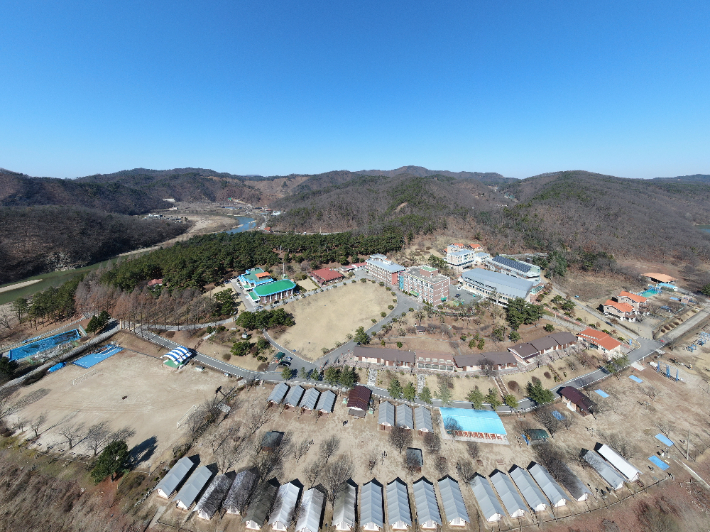 충북학생수련원 전경. 충북교육청 제공