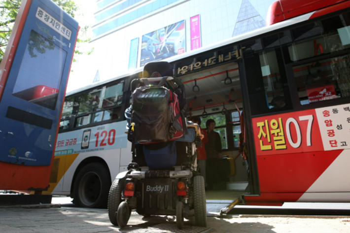 저상버스. 광주시 제공